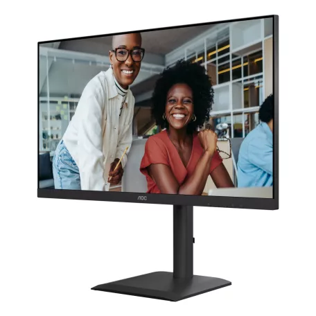 AOC E4 U27E4CV, 68,6 cm (27"), 3840 x 2160 pixelek, 4K Ultra HD, LED, 4 ms, Fekete