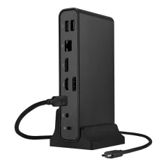   ASUS Triple Display USB-C Dock Duo DC301, Vezetékes, 90 W, 1000 Mbit/s, Fekete, SD, 10 Gbit/s