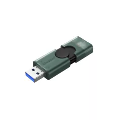   Kingston Technology DataTraveler DuoG2, 256 GB, USB Type-A / USB Type-C, 3.2 Gen 1 (3.1 Gen 1), Egyéb típusú, 10 g, Fekete, Zöld