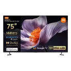 Xiaomi TV S Pro, 190,5 cm (75"), 3840 x 2160 pixelek, QD-Mini LED, Smart TV, Wi-Fi, Szürke