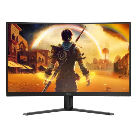 AOC G4 C32G42ZE, 80 cm (31.5"), 1920 x 1080 pixelek, Full HD, LED, 4 ms, Fekete, Vörös
