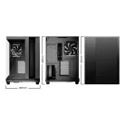 be quiet! Light Base 500, Midi Tower, PC, Fekete, ATX, Micro ATX, Mini-ITX, Akrilnitril-butadiénsztirol (ABS), Üveg, Acél, Játék