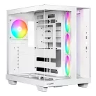 be quiet! Light Base 500 LX White, Midi Tower, PC, Fehér, ATX, Micro ATX, Mini-ITX, Akrilnitril-butadiénsztirol (ABS), Üveg, Acél, Játék