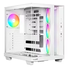   be quiet! Light Base 500 LX White, Midi Tower, PC, Fehér, ATX, Micro ATX, Mini-ITX, Akrilnitril-butadiénsztirol (ABS), Üveg, Acél, Játék