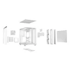be quiet! Light Base 500 LX White, Midi Tower, PC, Fehér, ATX, Micro ATX, Mini-ITX, Akrilnitril-butadiénsztirol (ABS), Üveg, Acél, Játék