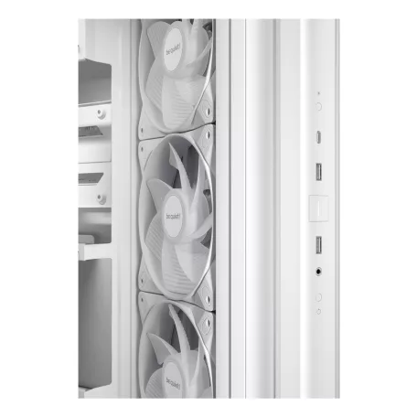 be quiet! Light Base 500 LX White, Midi Tower, PC, Fehér, ATX, Micro ATX, Mini-ITX, Akrilnitril-butadiénsztirol (ABS), Üveg, Acél, Játék