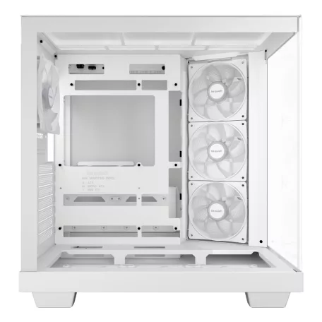 be quiet! Light Base 500 LX White, Midi Tower, PC, Fehér, ATX, Micro ATX, Mini-ITX, Akrilnitril-butadiénsztirol (ABS), Üveg, Acél, Játék