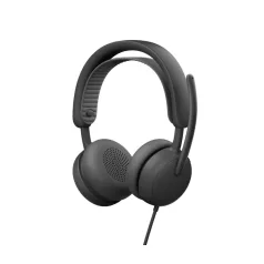   Logitech Zone Wired 2, Vezetékes, 20 - 20000 Hz, Hívás/zene, 223,5 g, Headset, Grafit