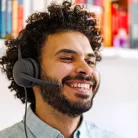 Logitech Zone Wired 2, Vezetékes, 20 - 20000 Hz, Hívás/zene, 223,5 g, Headset, Grafit