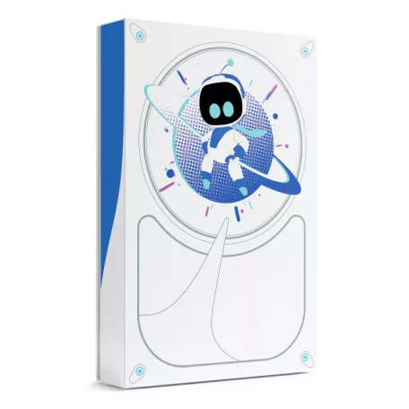 Seagate Game Drive Astro Bot, 5 TB, 2.0/3.2 Gen 1 (3.1 Gen 1), Fehér, Kék