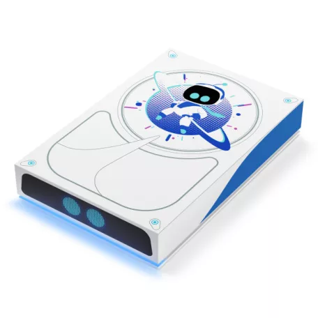 Seagate Game Drive Astro Bot, 5 TB, 2.0/3.2 Gen 1 (3.1 Gen 1), Fehér, Kék