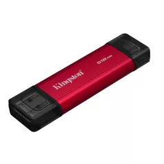   Kingston Technology Dual Portable, 512 GB, USB Type-A / USB Type-C, 3.2 Gen 2 (3.1 Gen 2), 1050 MB/s, Fekete, Vörös