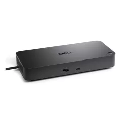   DELL Pro Dock WD25Z, Vezetékes, USB 3.2 Gen 2 (3.1 Gen 2) Type-C, 130 W, 2500 Mbit/s, Fekete, 1,25 Gbit/s