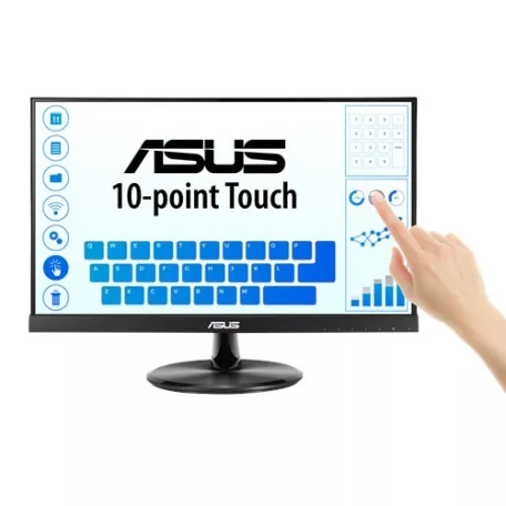 ASUS VT229H, 54,6 cm (21.5"), 1920 x 1080 pixelek, Full HD, LED, 5 ms, Fekete