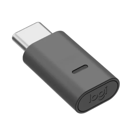 Logitech Zone Vibe Wireless UC, Vezeték nélküli, Dongle, Grafit