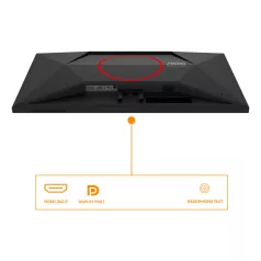   AOC G4 27G4ZRE, 68,6 cm (27"), 1920 x 1080 pixelek, Full HD, LED, 1 ms, Fekete, Vörös