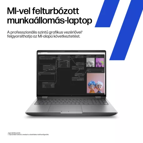 HP ZBook Fury G1i, Intel Core Ultra 7, 40,6 cm (16"), 1920 x 1200 pixelek, 32 GB, 1 TB, Windows 11 Pro