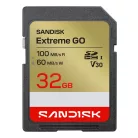 SanDisk Extreme GO, 32 GB, SDHC, UHS-I, 100 MB/s, 60 MB/s, Class 3 (U3)