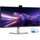 DELL Pro P P3426WEV, 86,6 cm (34.1"), 3440 x 1440 pixelek, Wide Quad HD, LCD, 8 ms, Fekete, Ezüst
