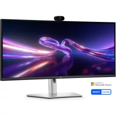   DELL Pro P P3426WEV, 86,6 cm (34.1"), 3440 x 1440 pixelek, Wide Quad HD, LCD, 8 ms, Fekete, Ezüst