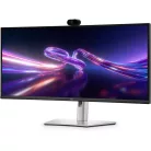 DELL Pro P P3426WEV, 86,6 cm (34.1"), 3440 x 1440 pixelek, Wide Quad HD, LCD, 8 ms, Fekete, Ezüst