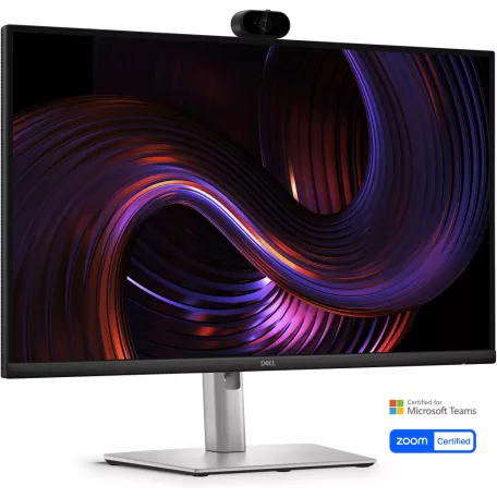 DELL Pro P P2726DEV, 68,6 cm (27"), 2560 x 1440 pixelek, Quad HD, LCD, 8 ms, Fekete, Ezüst