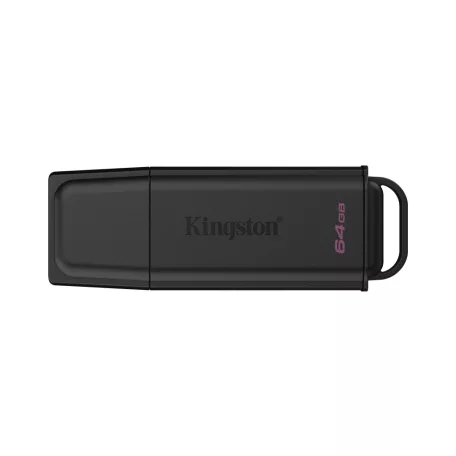 Kingston Technology DataTraveler Exodia, 64 GB, USB A típus, 3.2 Gen 1 (3.1 Gen 1), Kupakos, 8,96 g, Fekete