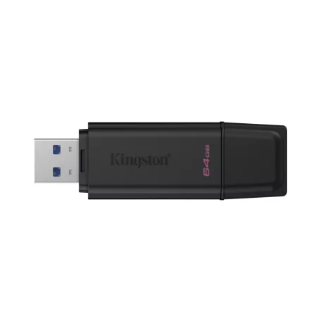 Kingston Technology DataTraveler Exodia, 64 GB, USB A típus, 3.2 Gen 1 (3.1 Gen 1), Kupakos, 8,96 g, Fekete