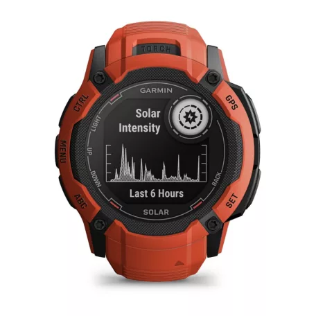 Garmin Instinct 2X Solar, 2,79 cm (1.1"), MIP, Érintőképernyő, 0,064 GB, GPS (műhold), 67 g