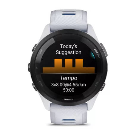 Garmin Forerunner 265, 3,3 cm (1.3"), AMOLED, Érintőképernyő, 8 GB, GPS (műhold), 47 g
