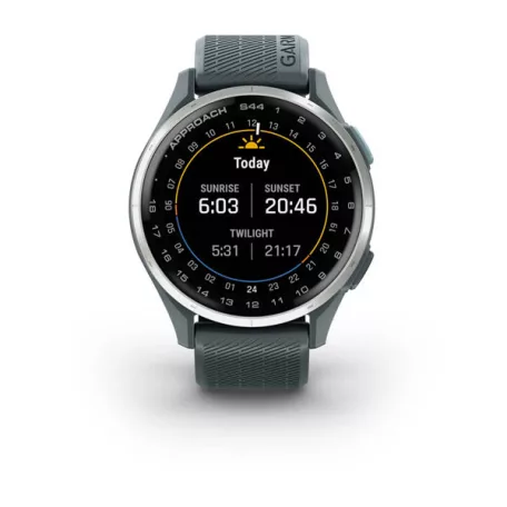 Garmin Approach S44, 3,05 cm (1.2"), AMOLED, Érintőképernyő, 4 GB, GPS (műhold), 42 g