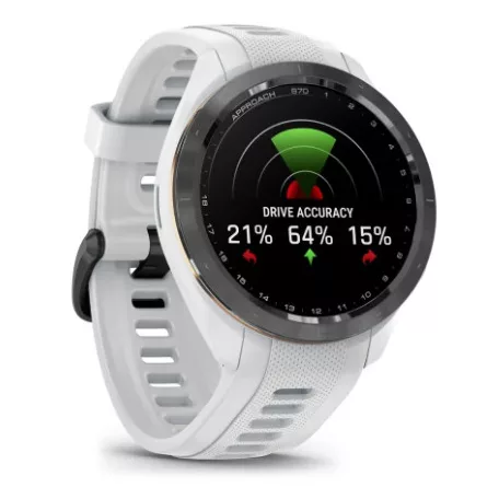 Garmin Approach S70, 3,05 cm (1.2"), AMOLED, Érintőképernyő, Wi-Fi, GPS (műhold), 44 g