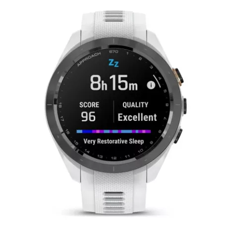 Garmin Approach S70, 3,05 cm (1.2"), AMOLED, Érintőképernyő, Wi-Fi, GPS (műhold), 44 g