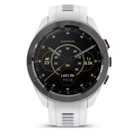 Garmin Approach S70, 3,05 cm (1.2"), AMOLED, Érintőképernyő, Wi-Fi, GPS (műhold), 44 g