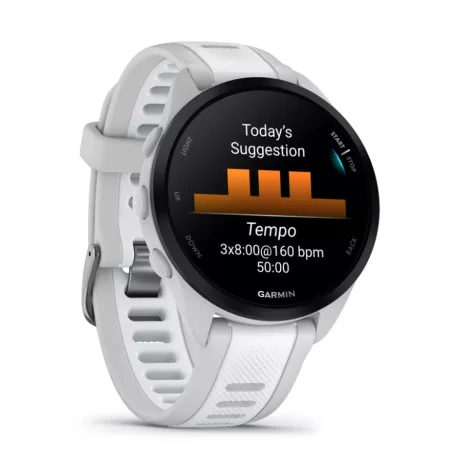 Garmin Forerunner 165, 3,05 cm (1.2"), AMOLED, Érintőképernyő, 4 GB, GPS (műhold), 39 g