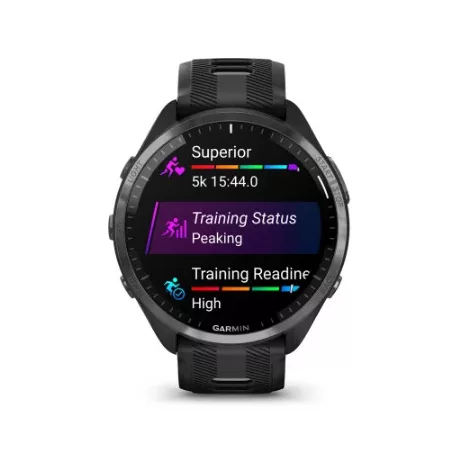 Garmin Forerunner 965, 3,56 cm (1.4"), AMOLED, Érintőképernyő, 32 GB, GPS (műhold), 53 g