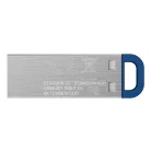 Kingston Technology DataTraveler Kyson, 128 GB, USB A típus, 3.2 Gen 1 (3.1 Gen 1), 220 MB/s, Kupak nélküli, Rozsdamentes acél