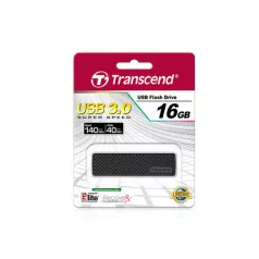   Transcend JetFlash elite 16GB JetFlash 780, 16 GB, USB A típus, 3.2 Gen 1 (3.1 Gen 1), 400 MB/s, Kupakos, Fekete