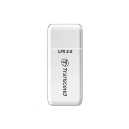 Transcend TS-RDF5W, MicroSDHC, MicroSDXC, SDHC, SDXC, Fehér, CE/FCC/BSMI/KC/RCM/EAC, USB 3.2 Gen 1 (3.1 Gen 1) Type-A, 100 mm, 12 mm