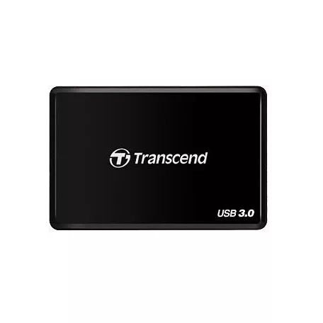 Transcend CFast 2.0 USB3.0, CF, CF II típus, Fekete, CE/FCC/BSMI/KC/RCM/EAC, USB 3.2 Gen 1 (3.1 Gen 1), 5 V, 67,6 mm