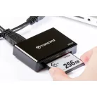 Transcend CFast 2.0 USB3.0, CF, CF II típus, Fekete, CE/FCC/BSMI/KC/RCM/EAC, USB 3.2 Gen 1 (3.1 Gen 1), 5 V, 67,6 mm