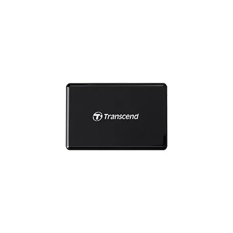Transcend TS-RDF9K2, CF, MicroSDHC, MicroSDXC, SDHC, SDXC, Fekete, CE/FCC/BSMI/KC/RCM/EAC, Micro-USB, USB, 5 V