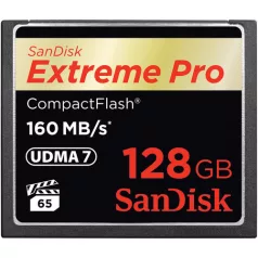   SanDisk 128GB Extreme Pro CF 160MB/s, 128 GB, CompactFlash, 160 MB/s, 150 MB/s