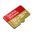 SanDisk Extreme, 32 GB, MicroSDHC, Class 10, UHS-I, 100 MB/s, 60 MB/s