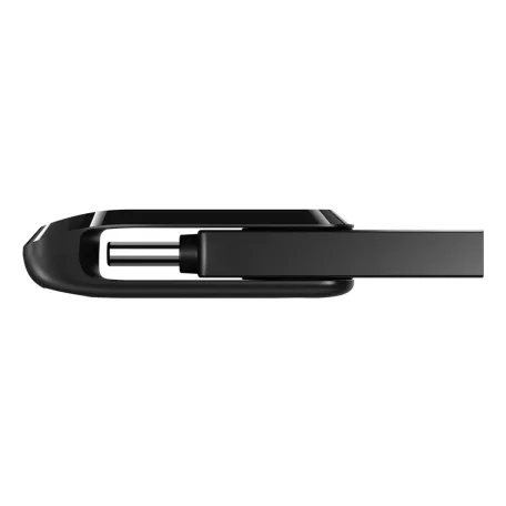 SanDisk Ultra Dual Drive, 128 GB, USB Type-A / USB Type-C, 3.2 Gen 1 (3.1 Gen 1), 150 MB/s, Tolattyú, Fekete, Ezüst