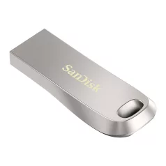   SanDisk Ultra Luxe, 64 GB, USB A típus, 3.2 Gen 1 (3.1 Gen 1), 150 MB/s, Kupak nélküli, Ezüst