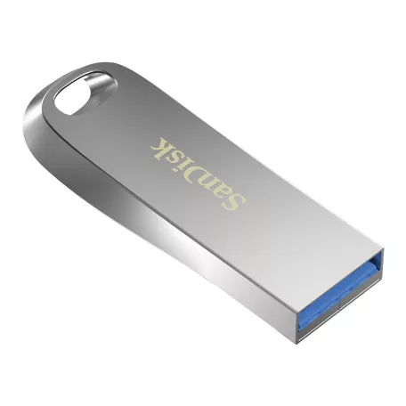 SanDisk Ultra Luxe, 64 GB, USB A típus, 3.2 Gen 1 (3.1 Gen 1), 150 MB/s, Kupak nélküli, Ezüst