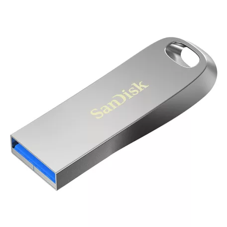 SanDisk Ultra Luxe, 256 GB, USB A típus, 3.2 Gen 1 (3.1 Gen 1), 150 MB/s, Kupak nélküli, Ezüst