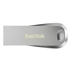   SanDisk Ultra Luxe, 256 GB, USB A típus, 3.2 Gen 1 (3.1 Gen 1), 150 MB/s, Kupak nélküli, Ezüst