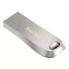 SanDisk Ultra Luxe, 256 GB, USB A típus, 3.2 Gen 1 (3.1 Gen 1), 150 MB/s, Kupak nélküli, Ezüst